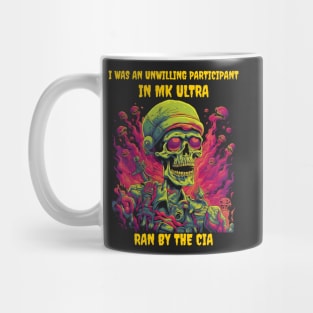 I was an unwilling participant in MK ultra, ran by the CIA Mug